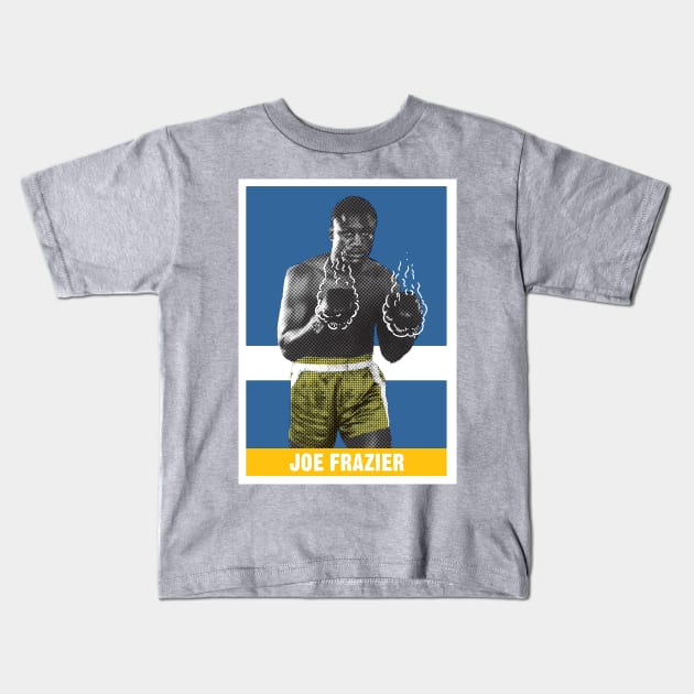 Smokin' Joe Frazier Kids T-Shirt by Namo_Gamo